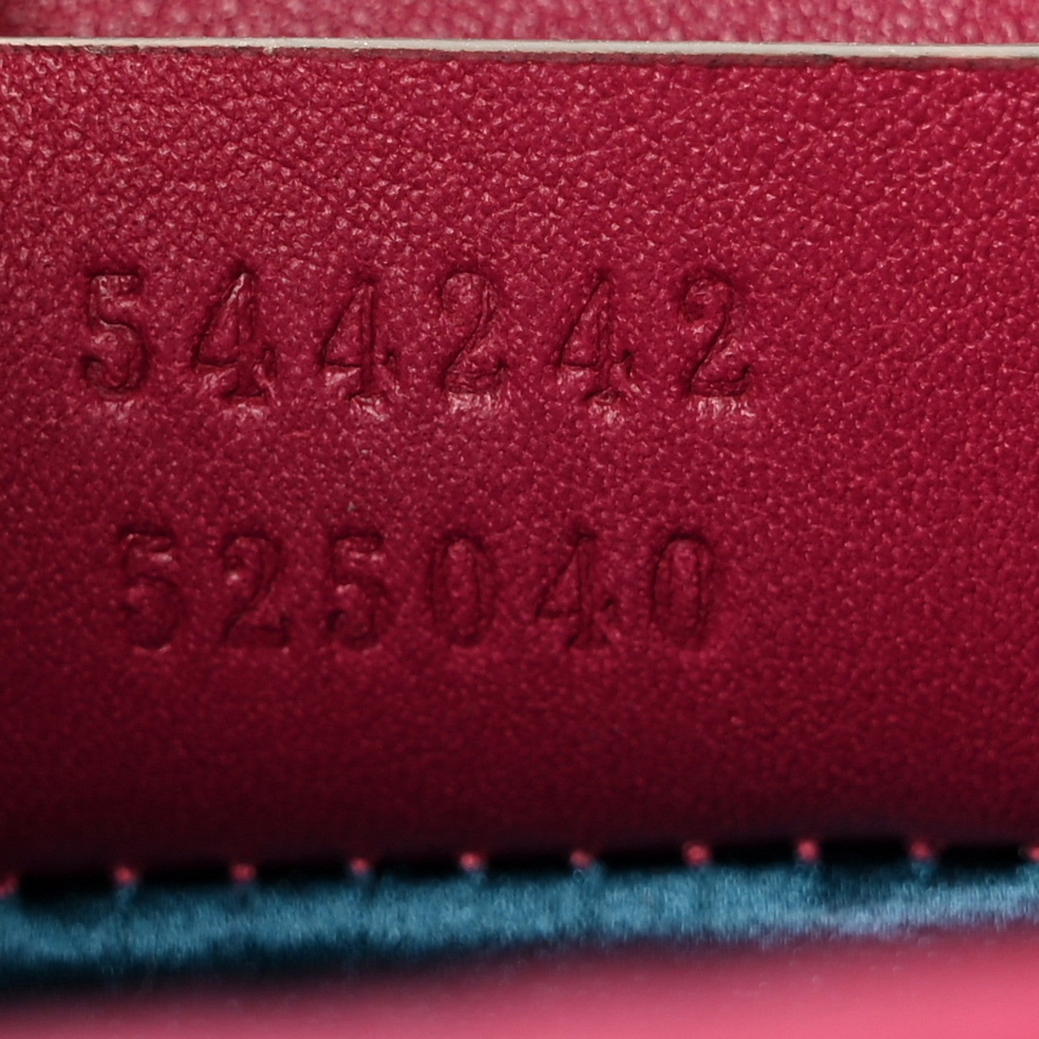 Gucci Velvet Crystal Square G Shoulder Bag Light Raspberry Rose 7 of 10