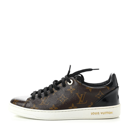 Louis Vuitton Patent Monogram Frontrow Sneakers 36 1 of 9