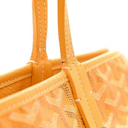 Goyard Goyardine Sac Hardy Pet Carrier PM Yellow 12 of 12