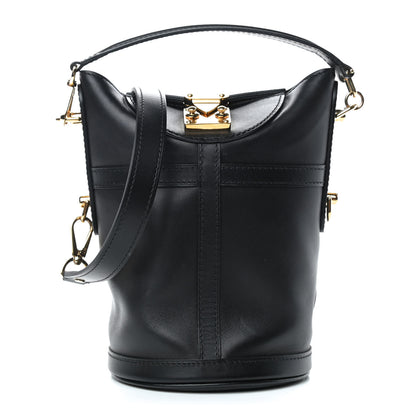 Louis Vuitton Calfskin Duffle Bag Black 1 of 9