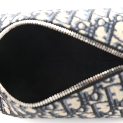 Christian Dior Oblique Roller Messenger Bag Blue 5 of 9