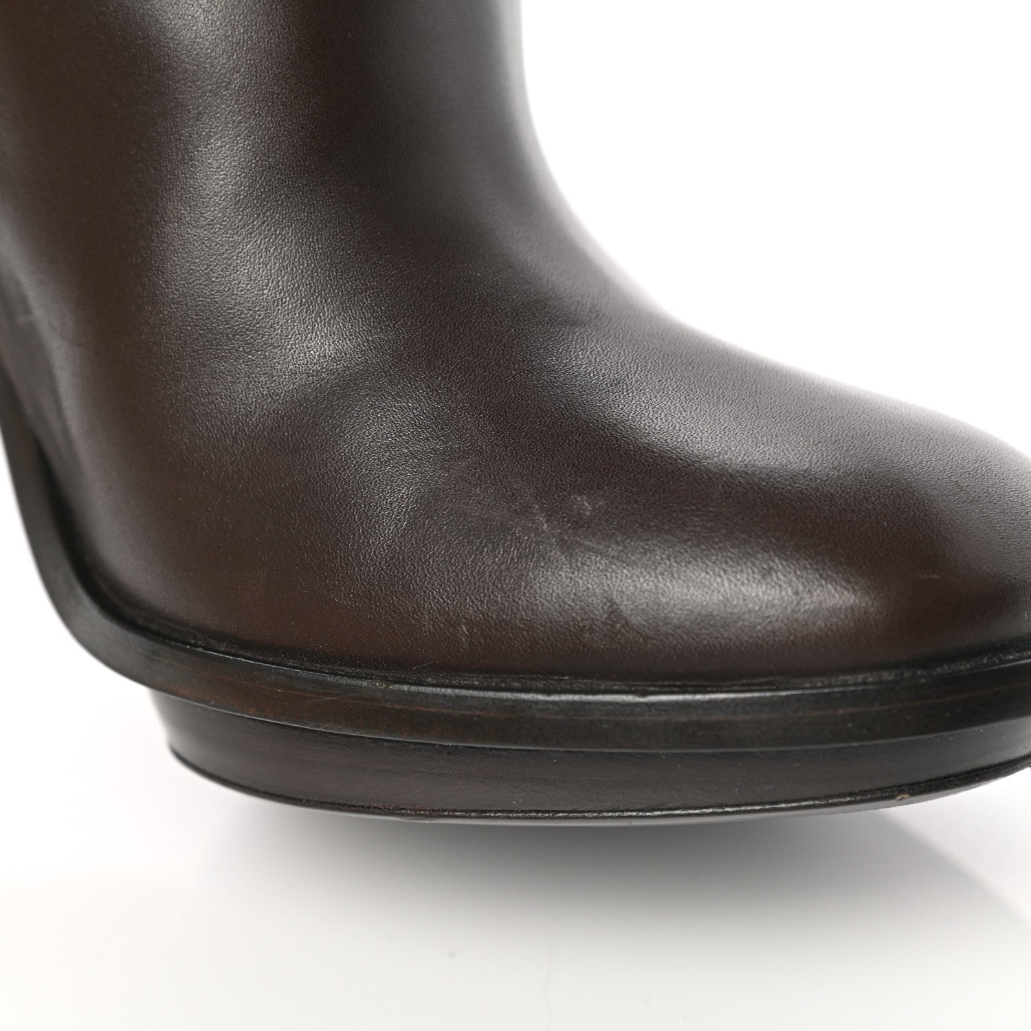 Gucci Calfskin Lifford Knee High Boots 38.5 Brown 11 of 11
