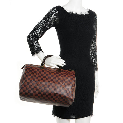 Louis Vuitton Damier Ebene Speedy 35 2 of 9