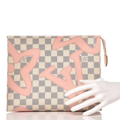 Louis Vuitton Damier Azur Tahitienne Toiletry Pouch 26 2 of 8