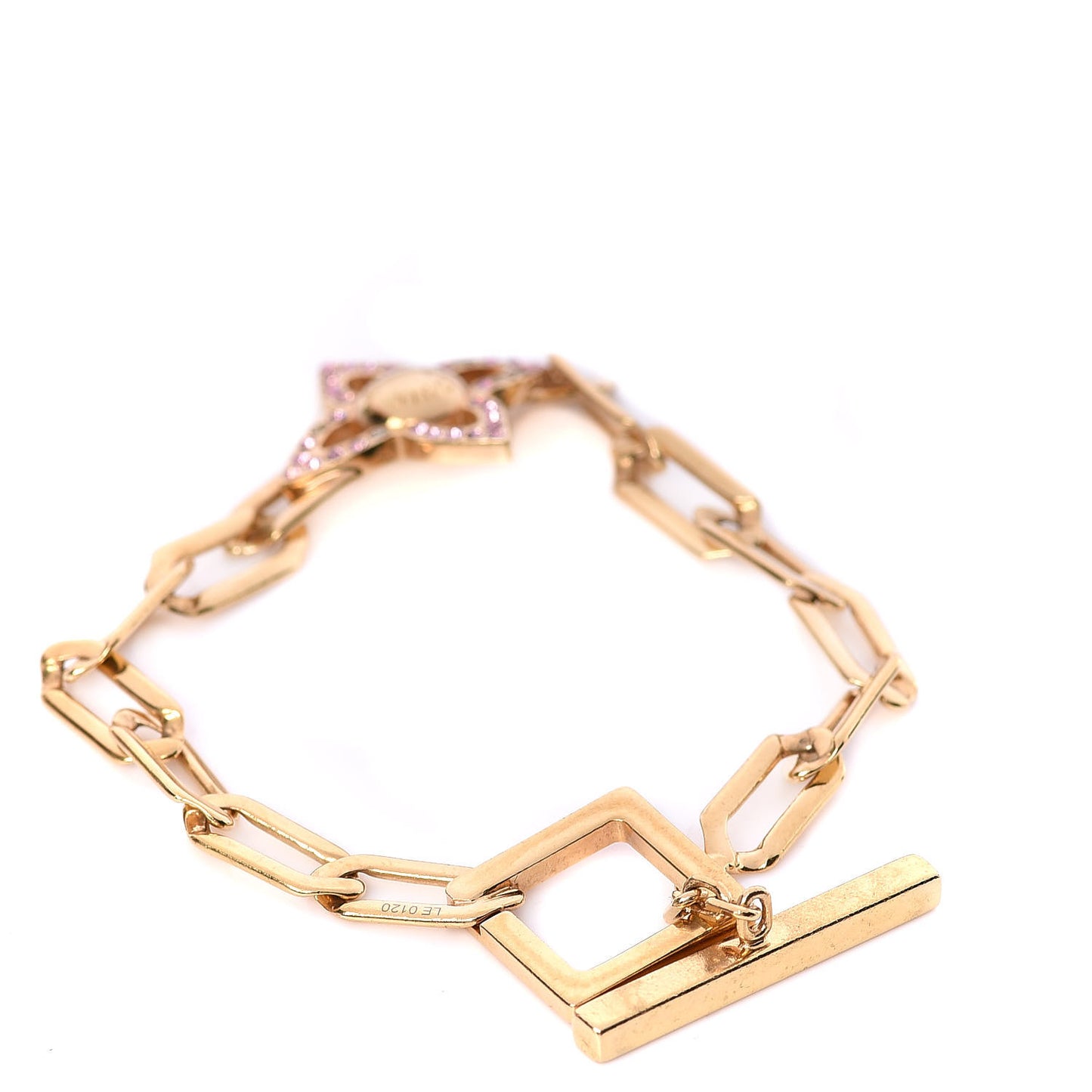 Swarovski Crystal Flower Power Bracelet Gold