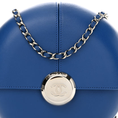 Chanel Lambskin Evening In the Air Bag Blue 8 of 12