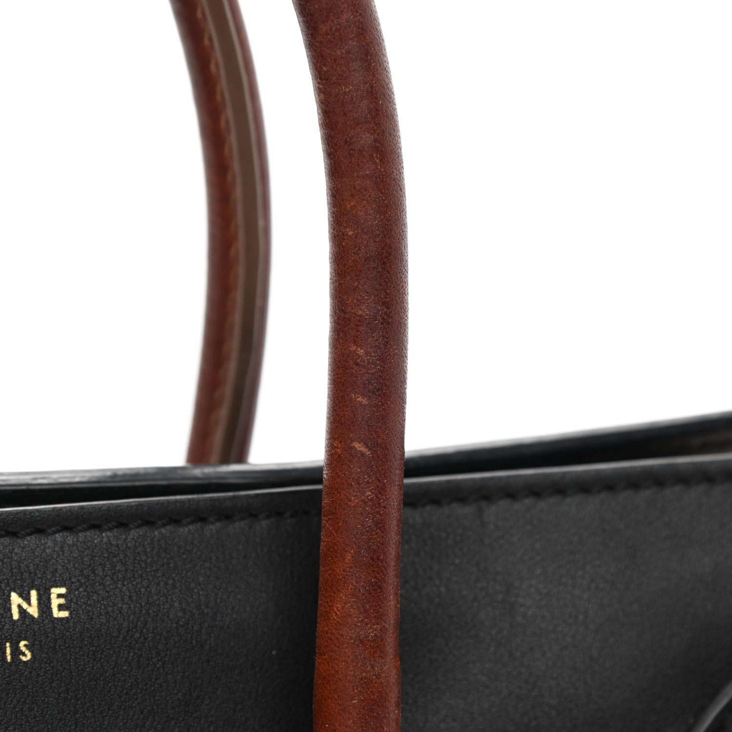 Celine Calfskin Linen Micro Tri-Color Luggage Beige 15 of 15