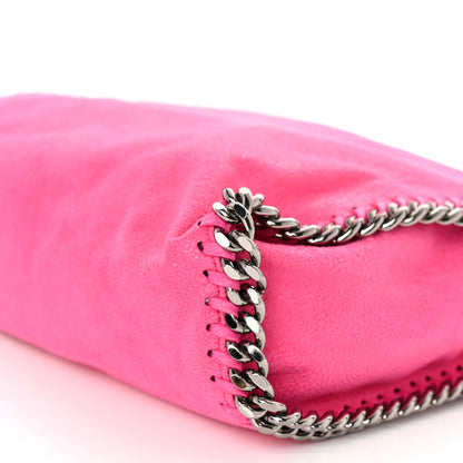 Stella McCartney Shaggy Deer Mini Falabella Fold Over Tote Hot Pink 9 of 9