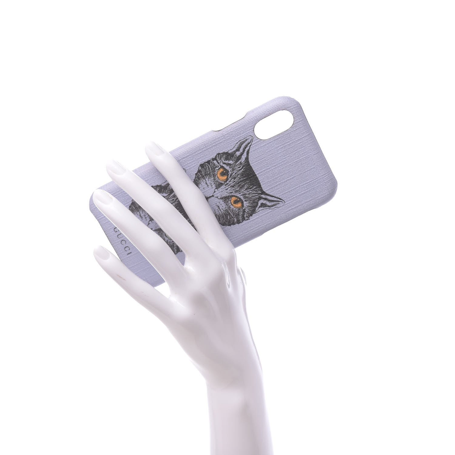 Gucci Supreme Canvas Mystic Cat iPhone X/XS Case Purple 2 of 7