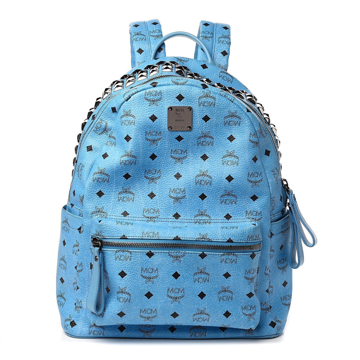 Visetos Side Stud Medium Stark Backpack Blue