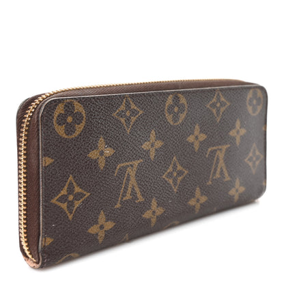 Louis Vuitton Monogram Clemence Wallet Rose Ballerine 3 of 9
