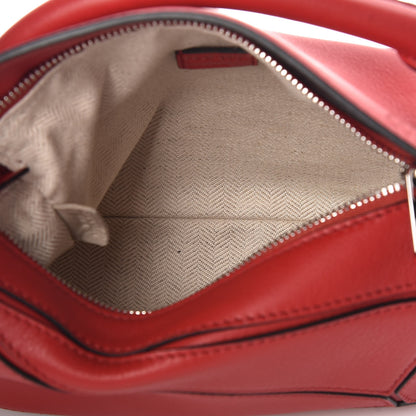 Loewe Calfskin Mini Puzzle Bag Rouge 5 of 9