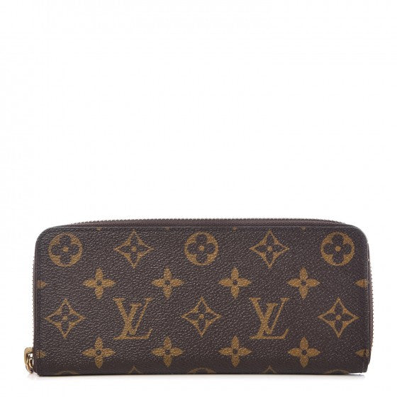 Louis Vuitton Monogram Clemence Wallet Rose Ballerine 1 of 7