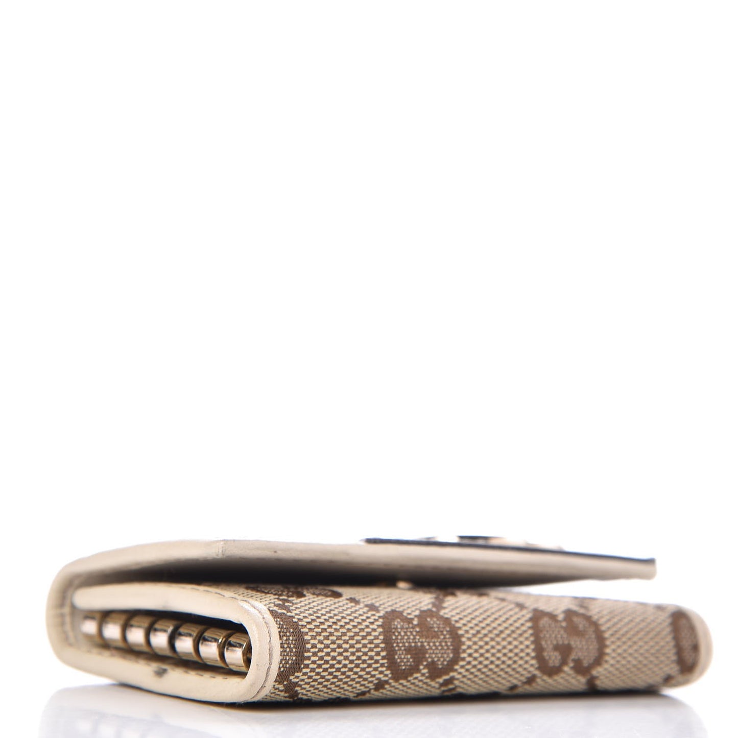 Monogram Britt 6 Key Holder Case White