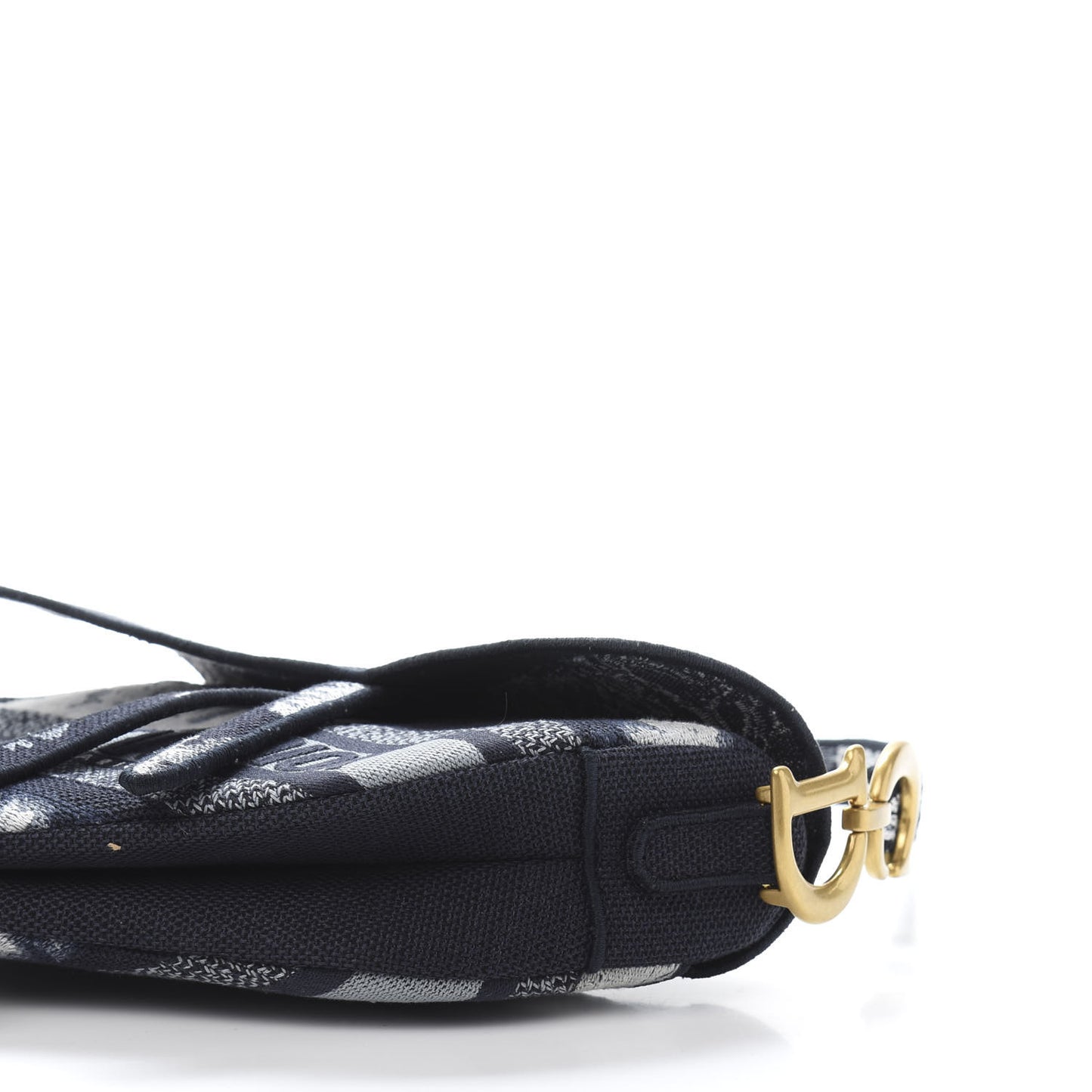 Canvas Tie Dye Saddle Bag Blue Multicolor