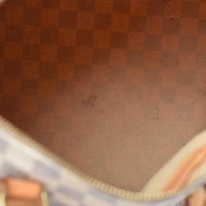 Louis Vuitton Damier Azur Speedy 30 11 of 34