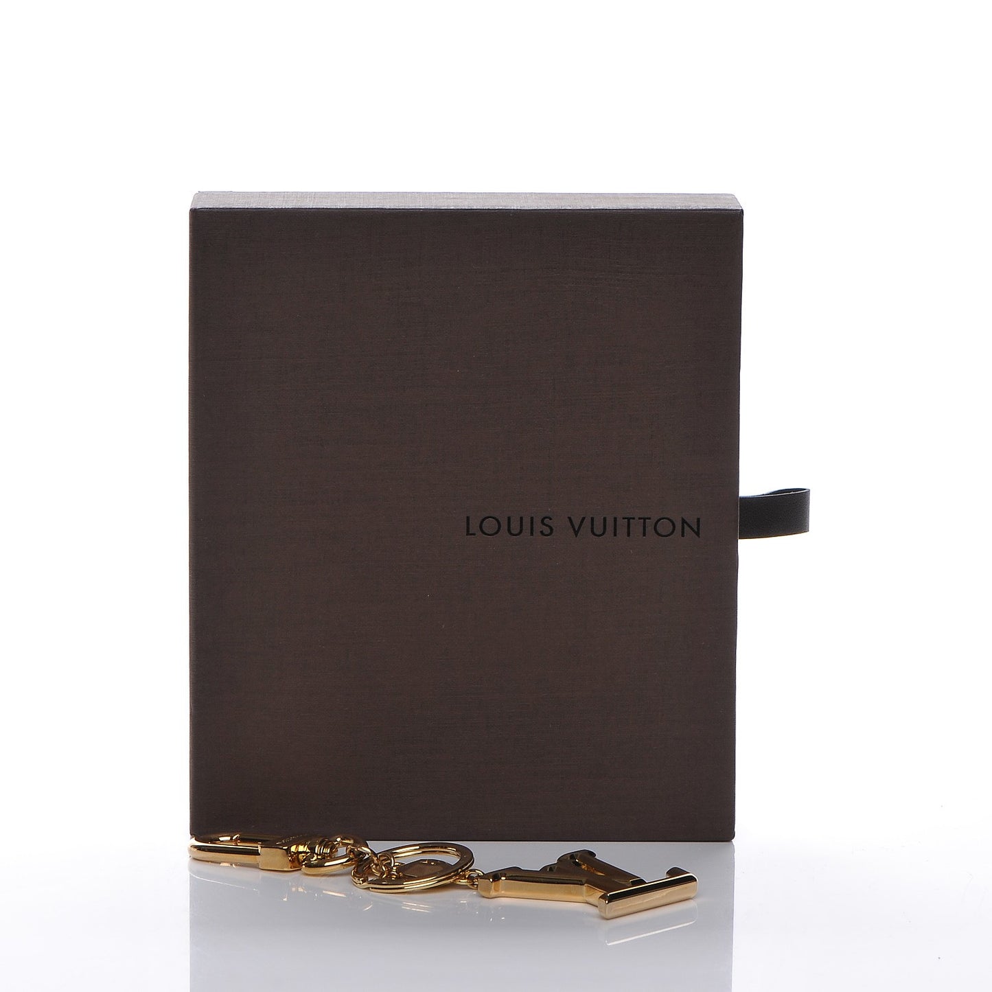LV Facettes Bag Charm Key Holder Gold