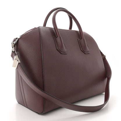 Givenchy Sugar Goatskin Medium Antigona Oxblood 3 of 13