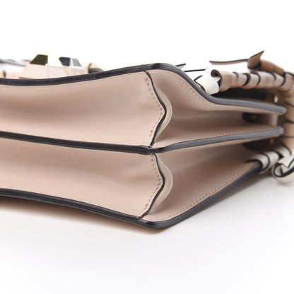 Fendi Vitello Liberty Whipstitch Bow Small Kan I Shoulder Bag Plaster Multicolor 10 of 12