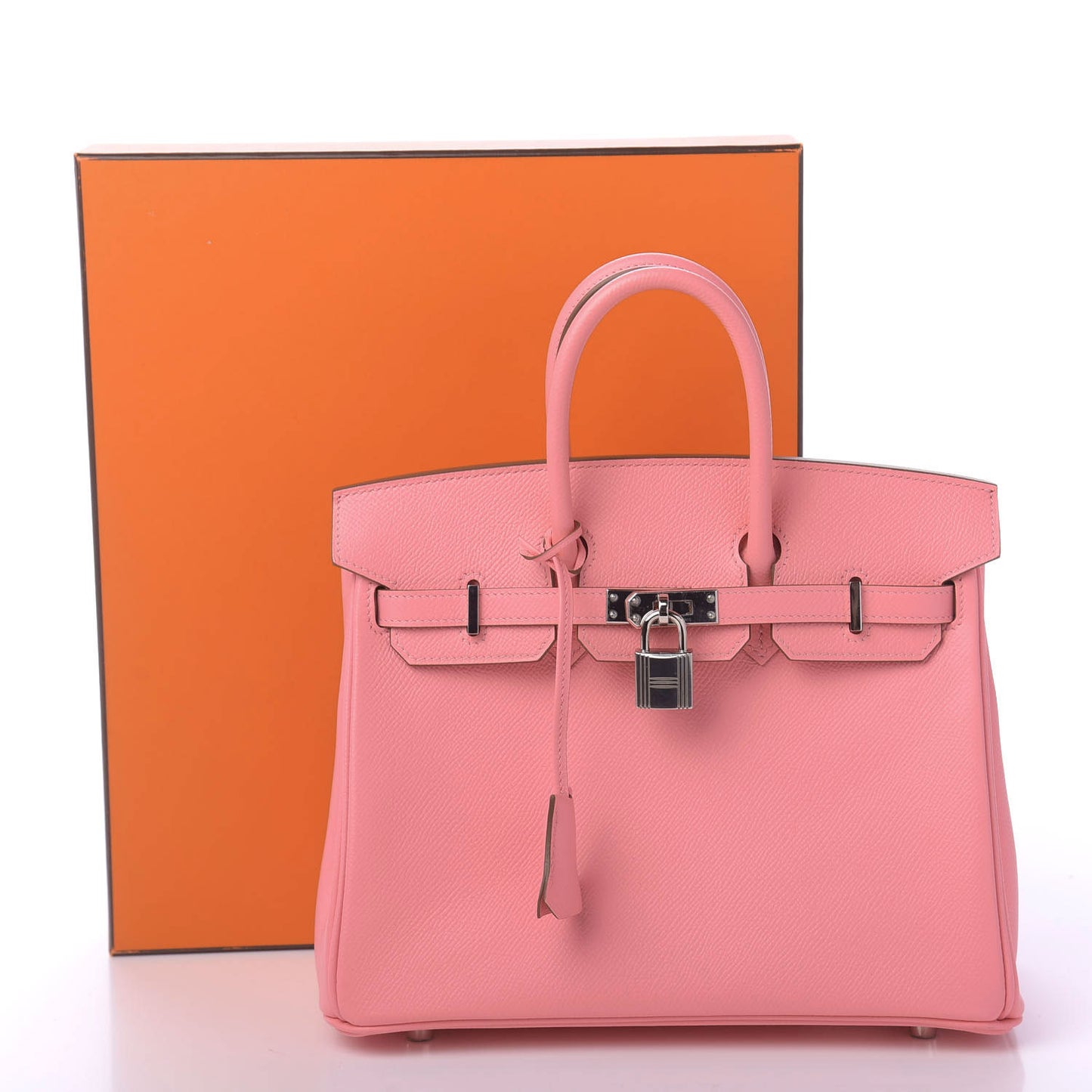 Epsom Birkin 25 Rose Confetti