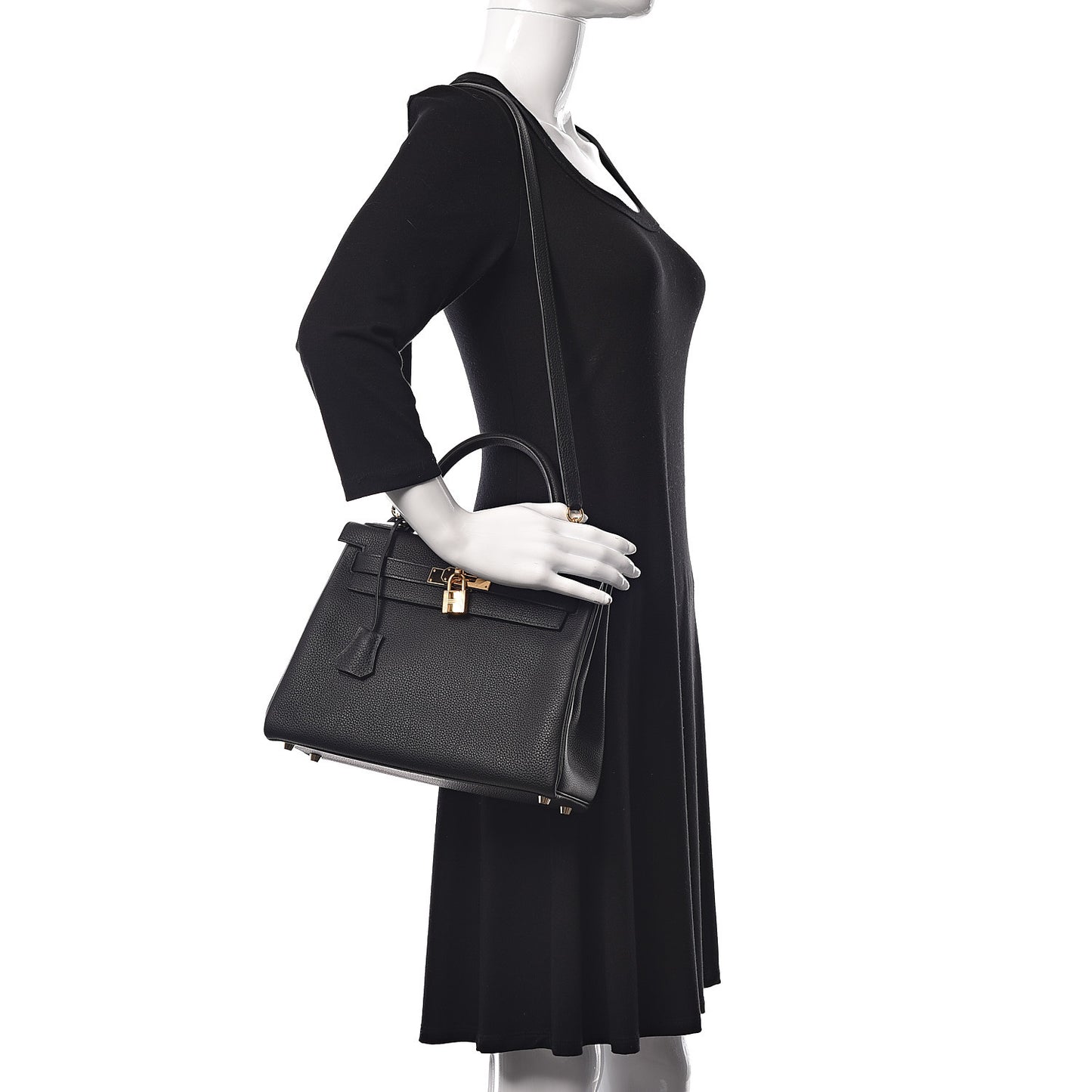 Togo Kelly Retourne 28 Black