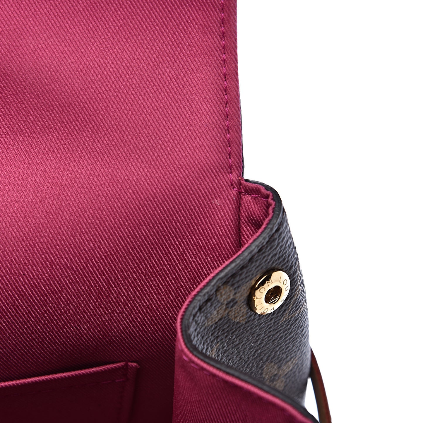 Monogram Cluny BB Bordeaux Fuchsia