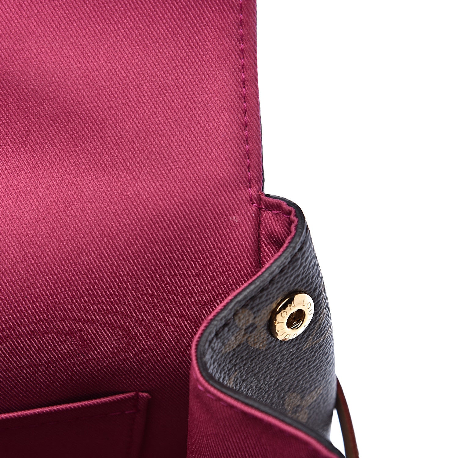 Louis Vuitton Monogram Cluny BB Bordeaux Fuchsia 9 of 13
