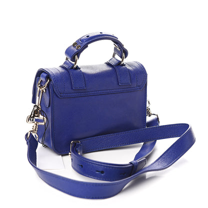 Proenza Schouler Lambskin Micro PS1 Satchel Sapphire 2 of 8