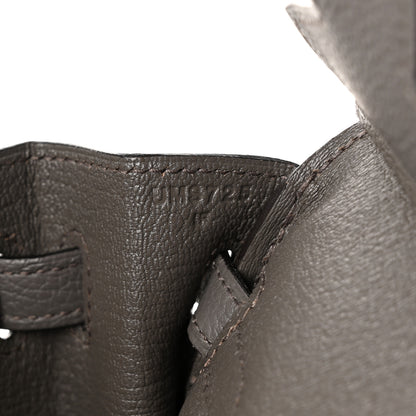 Hermes Togo Birkin 25 Etain 7 of 10