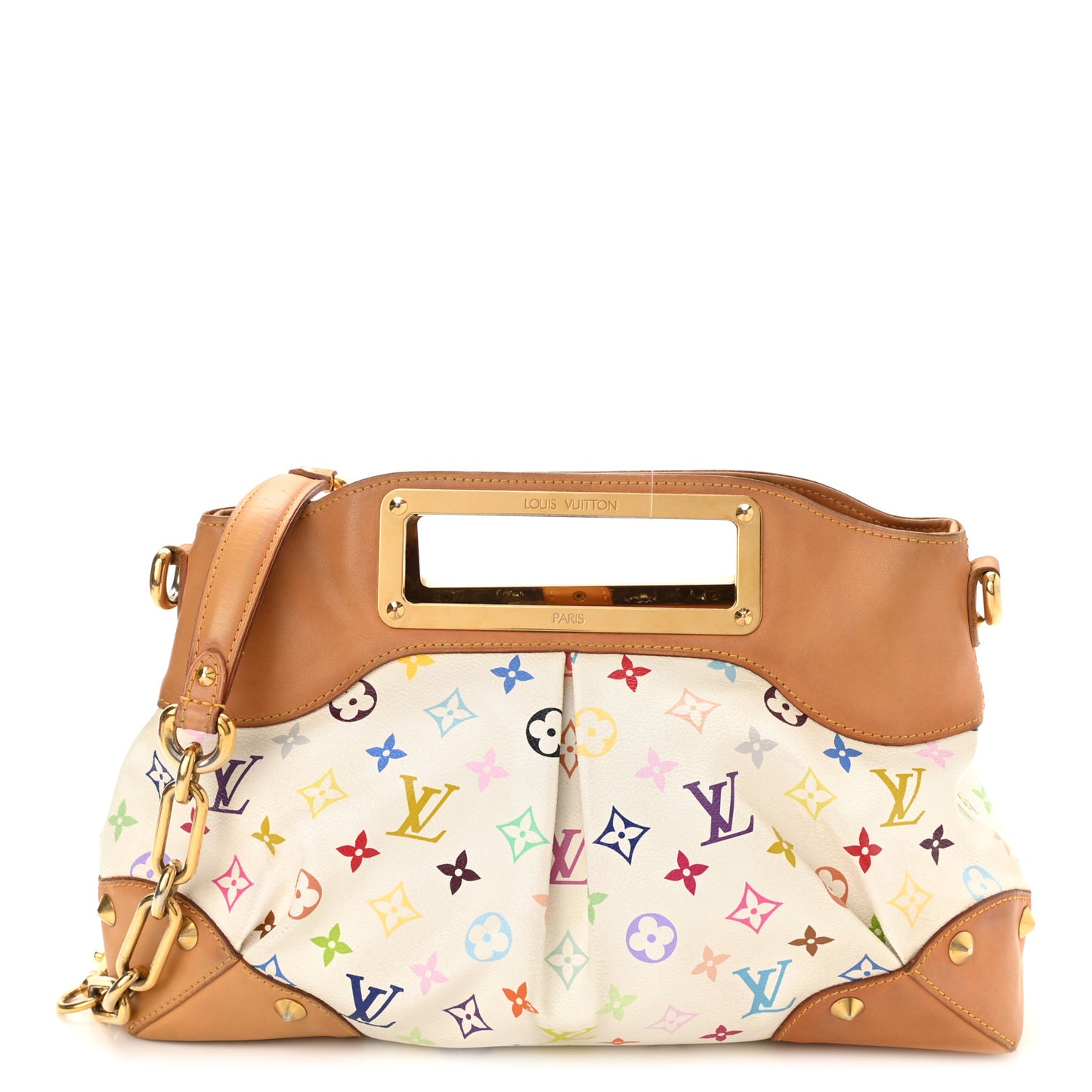 Monogram Multicolor Judy MM White