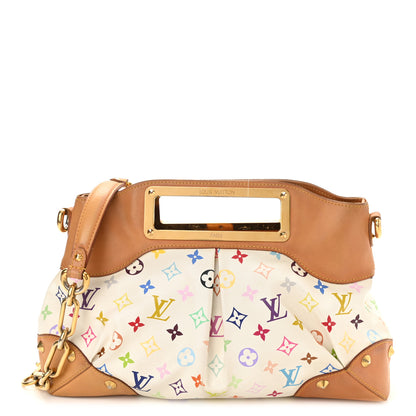 Louis Vuitton Monogram Multicolor Judy MM White 1 of 9