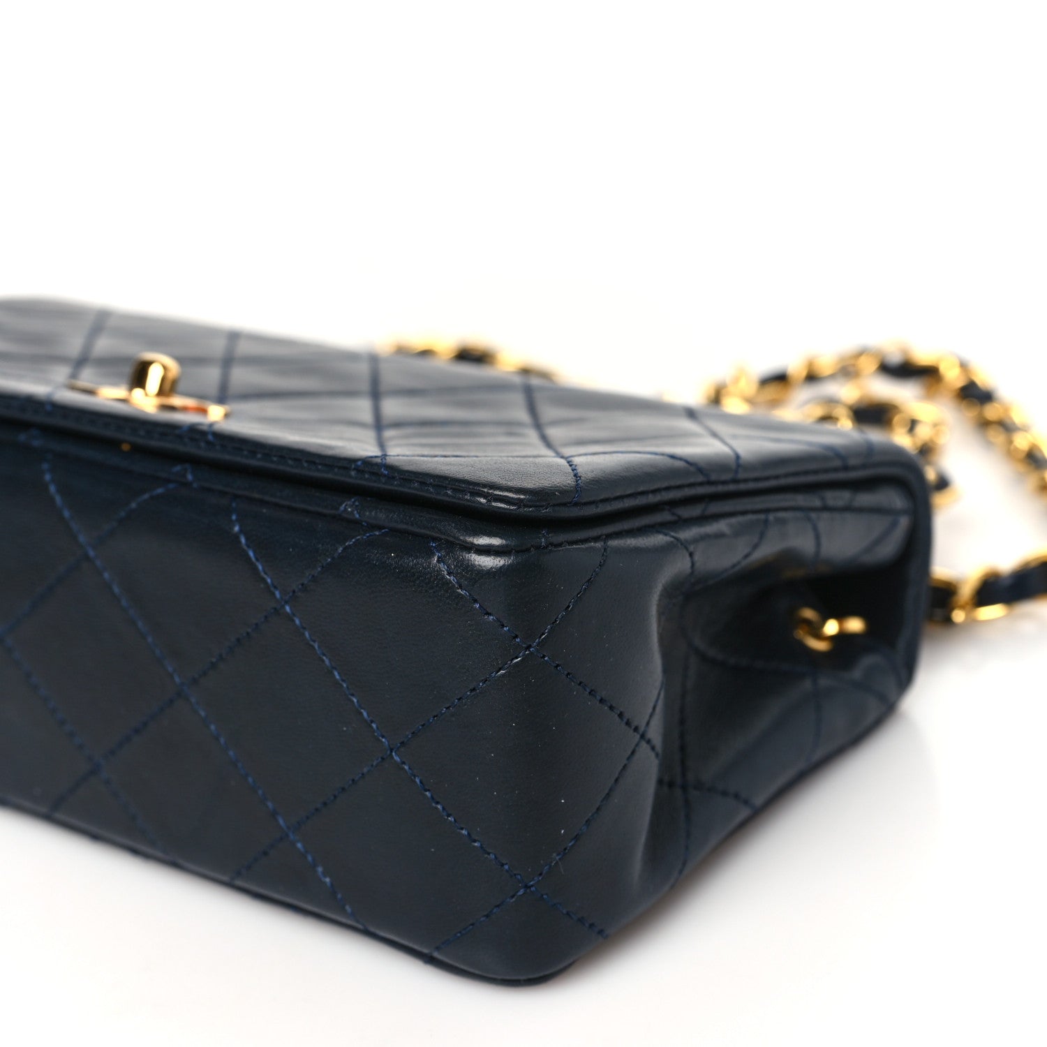 Chanel Lambskin Quilted Small Single Flap Bag Black 10 of 11