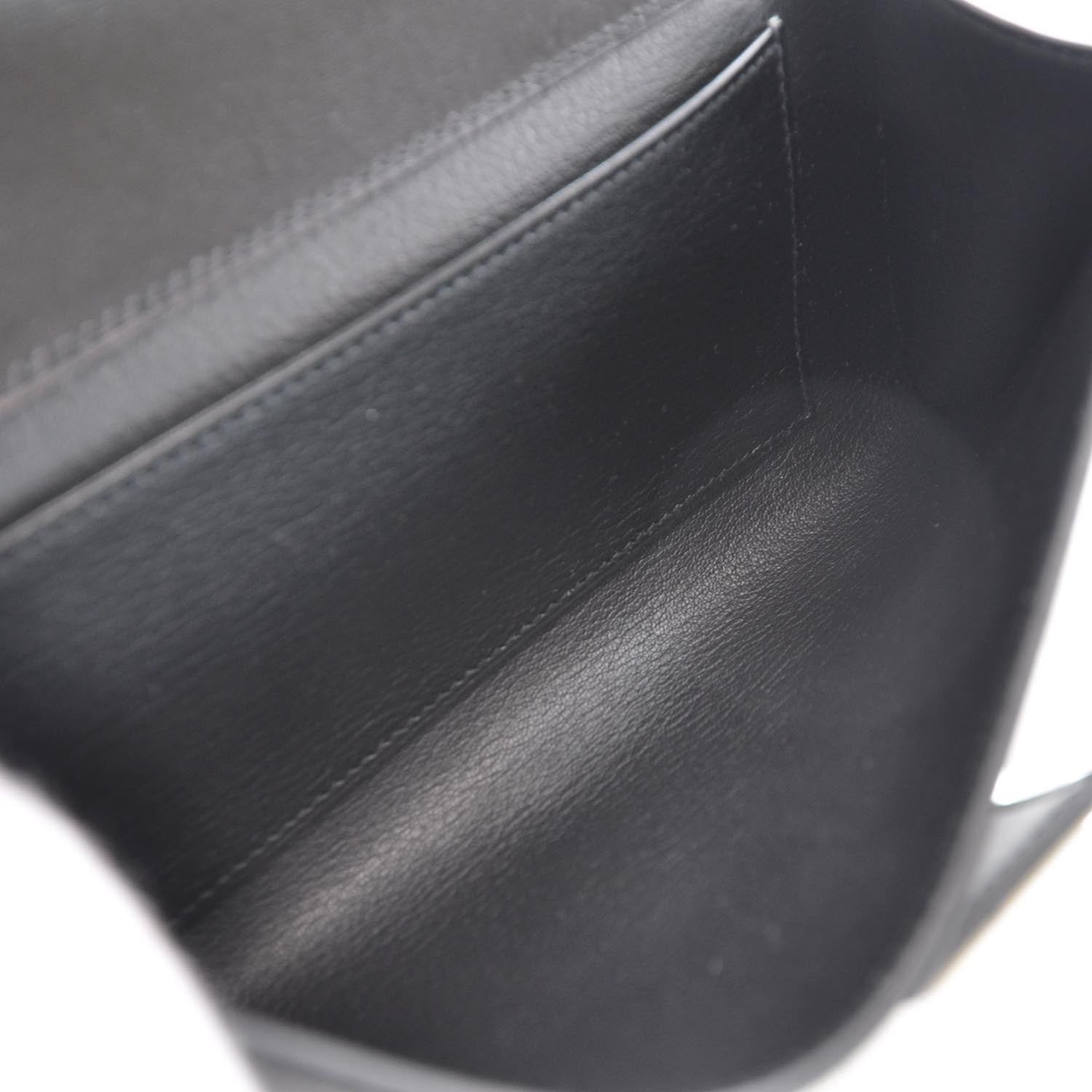 Hermes Box Medor 23 Clutch Black 5 of 7