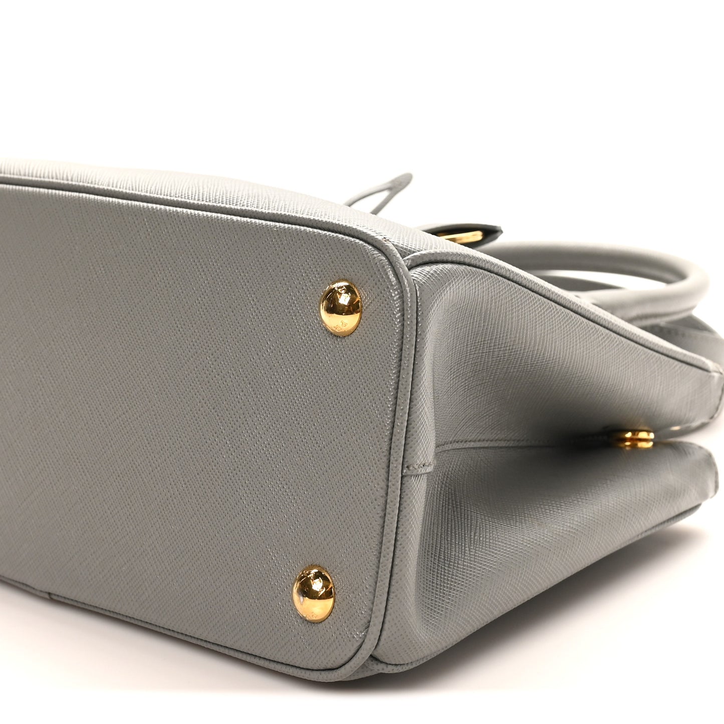 Saffiano Lux Small Galleria Double Zip Tote Nube