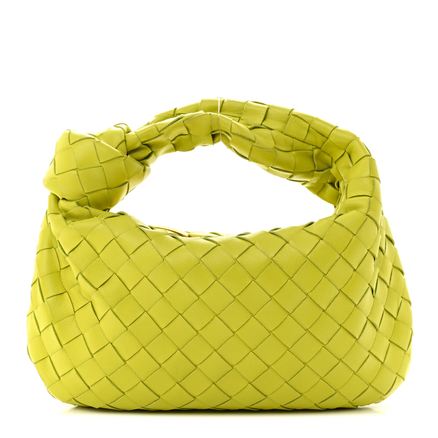 Nappa Intrecciato Mini Jodie Kiwi