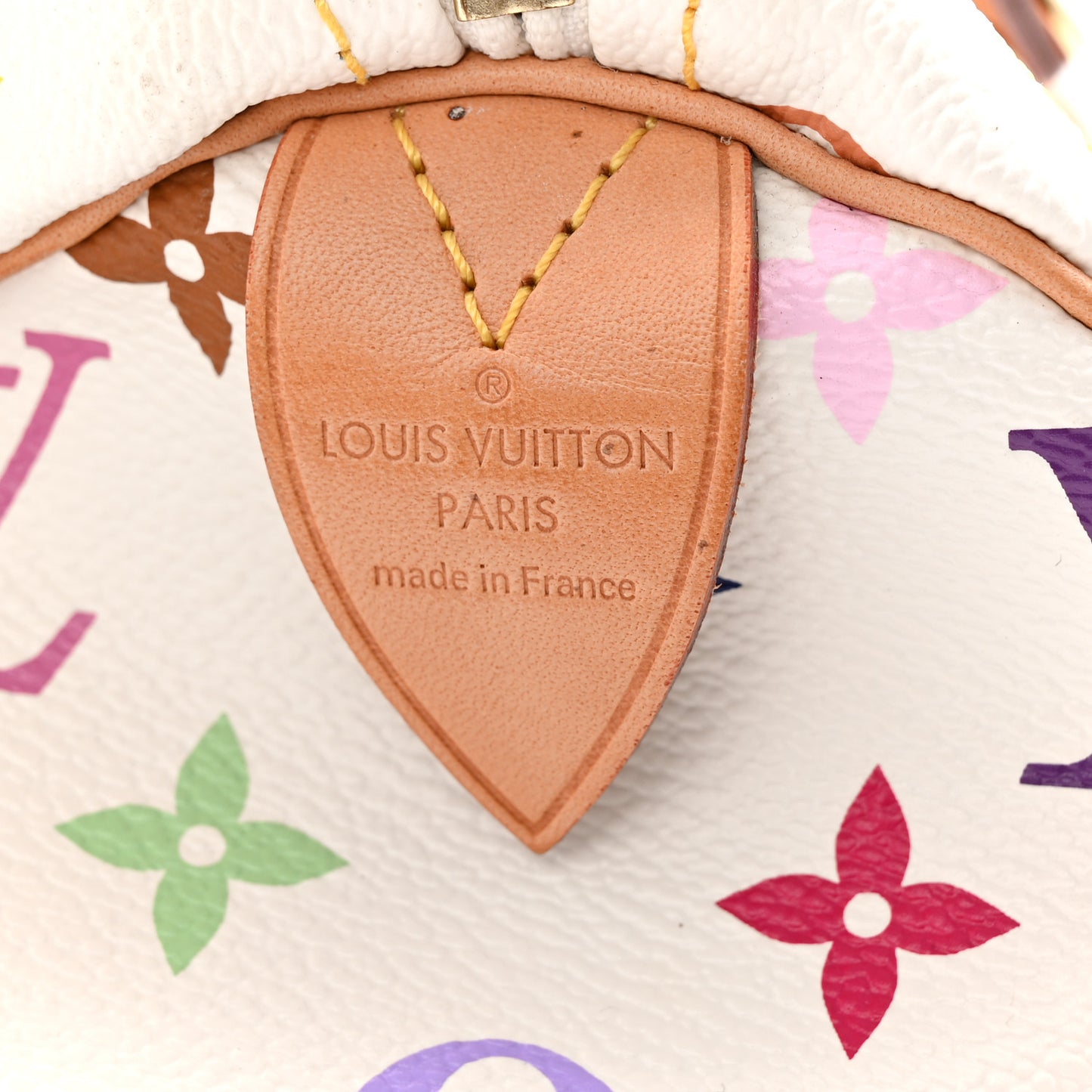 Monogram Multicolor Speedy 30 White