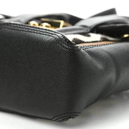 3.1 Phillip Lim Calf Hair Polka Dot Mini Pashli Satchel Black White 9 of 9