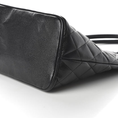 Chanel Caviar Quilted Medallion Tote Black 7 of 10