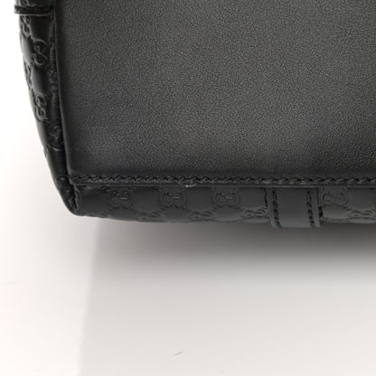Gucci Soft Microguccissima Small Zippered Satchel Black 11 of 11