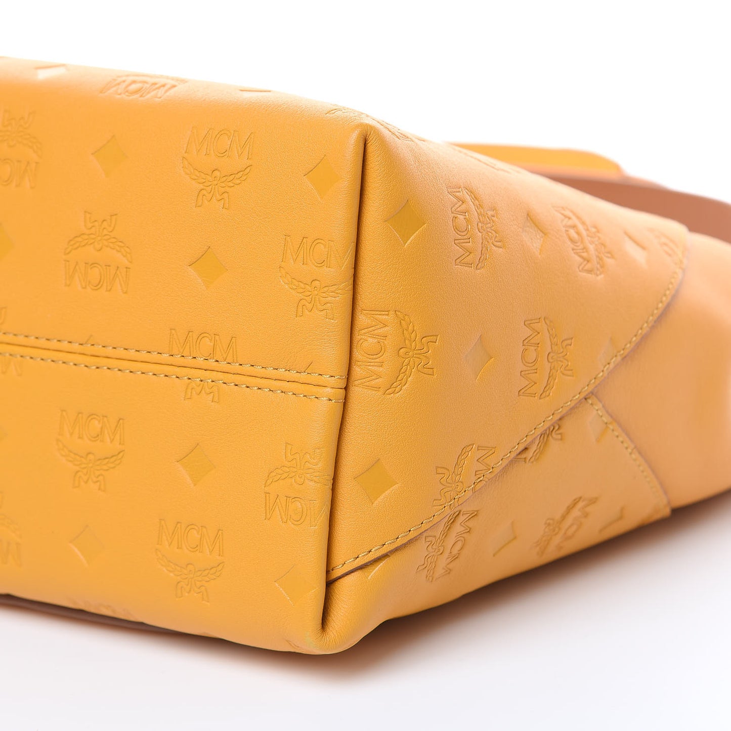 Calfskin Ottomar Monogram Medium Klara Hobo Golden Mango