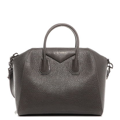 Givenchy Pebbled Calfskin Medium Antigona Grey 1 of 13
