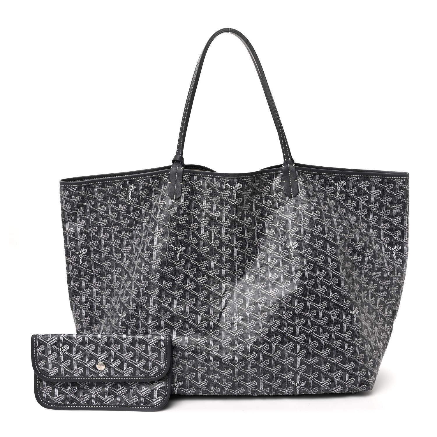 Goyard Goyardine Saint Louis GM Grey 3 of 12