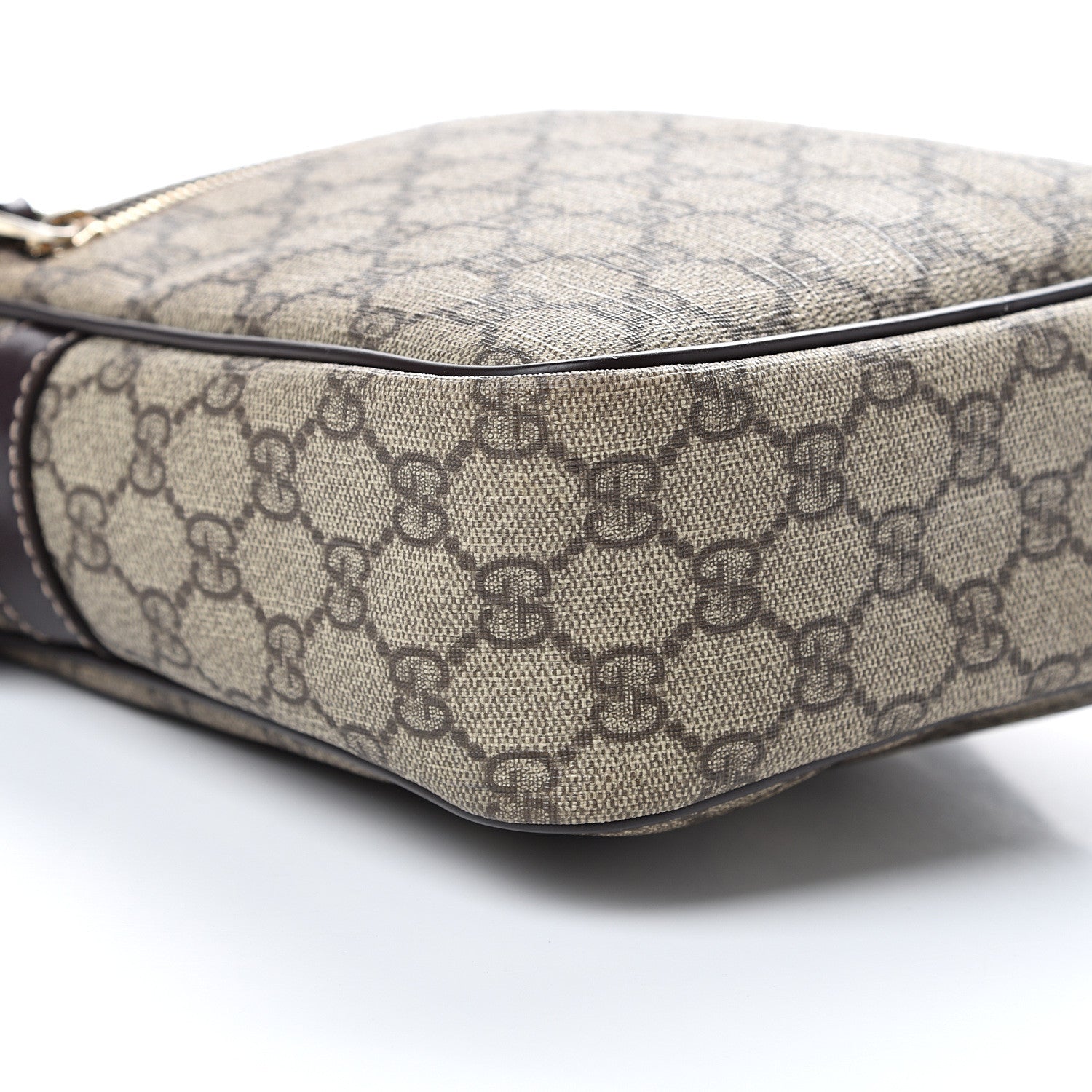 Gucci GG Plus Monogram Messenger Bag Dark Brown 9 of 15