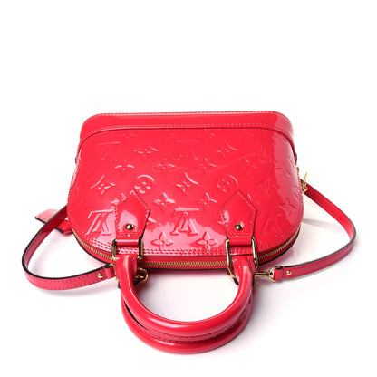 Louis Vuitton Vernis Alma BB Hot Pink 11 of 13