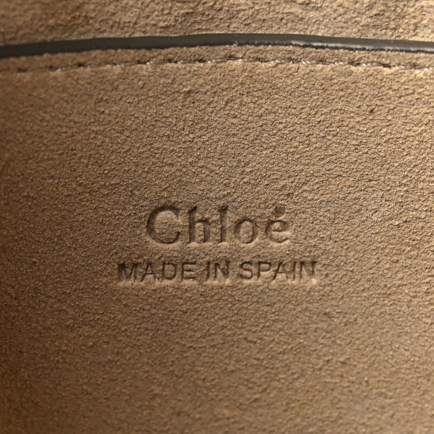 Chloe Suede Calfskin Small Faye Shoulder Bag Motty Grey 6 of 11