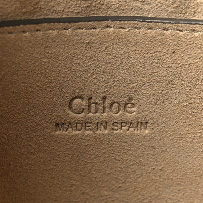 Chloe Suede Calfskin Small Faye Shoulder Bag Motty Grey 6 of 11