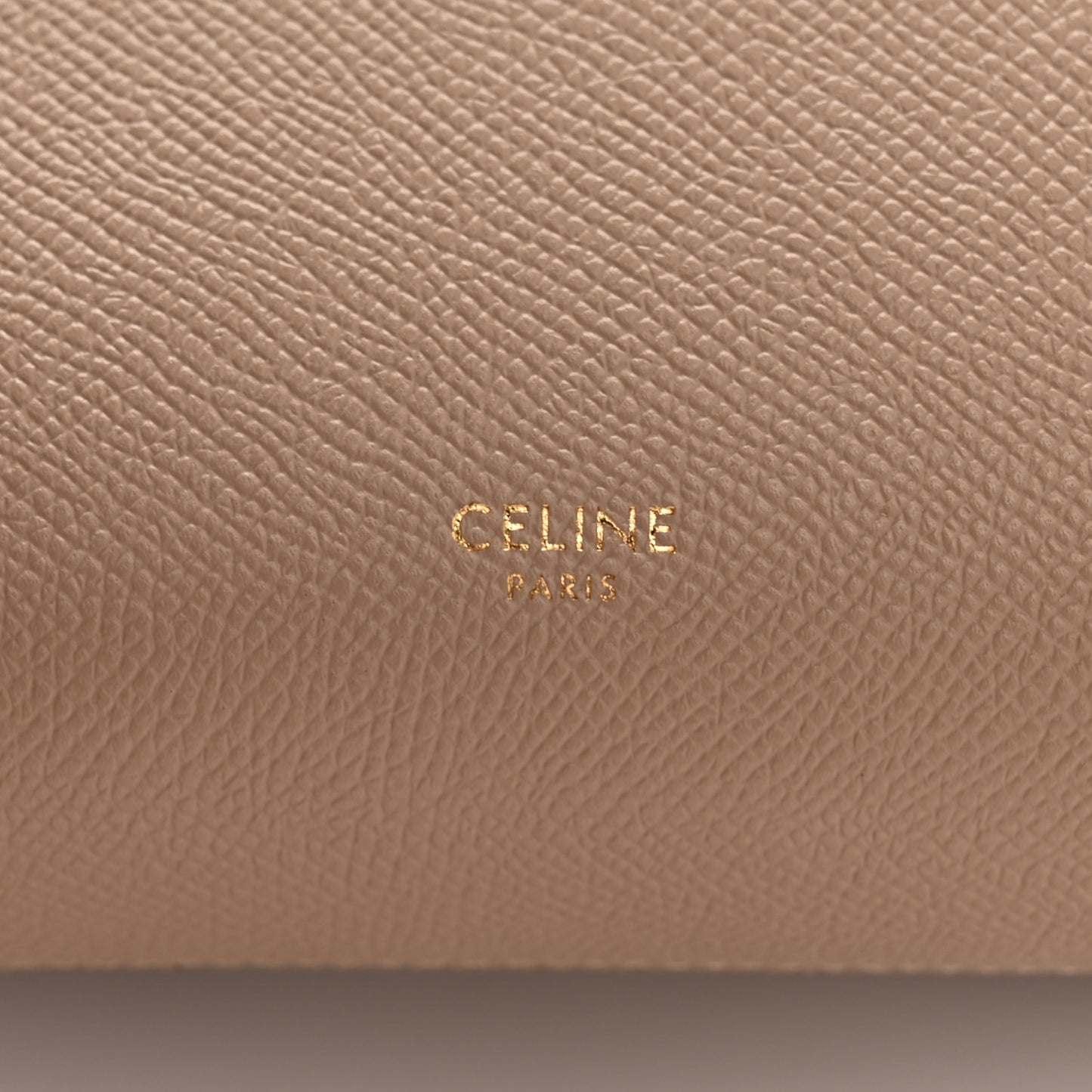 Grained Calfskin Nano Belt Bag Light Taupe