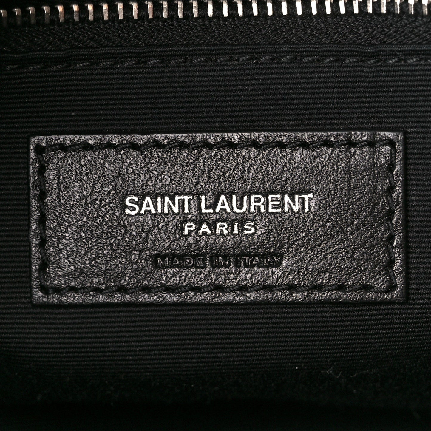 Lambskin Quilted Small Loulou Puffer Monogram Chain Satchel Concrete
