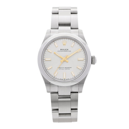 Rolex Stainless Steel 31mm Oyster Perpetual Watch Silver 277200 1 of 5