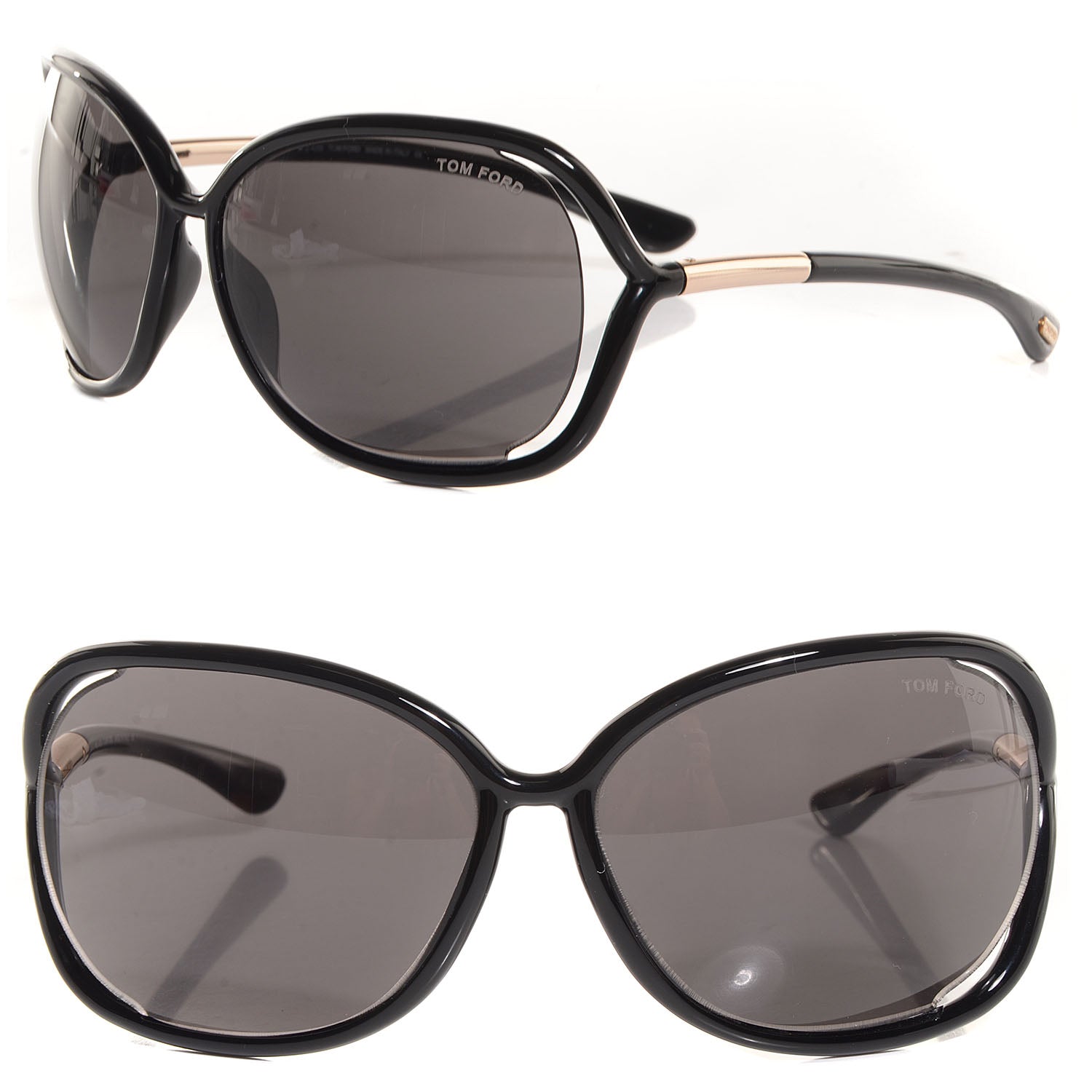 Tom Ford Raquel Sunglasses TF76 Black 1 of 4